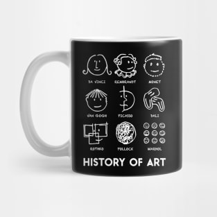 History Of Art For Teachers Students Mens Womens Love Art Mug